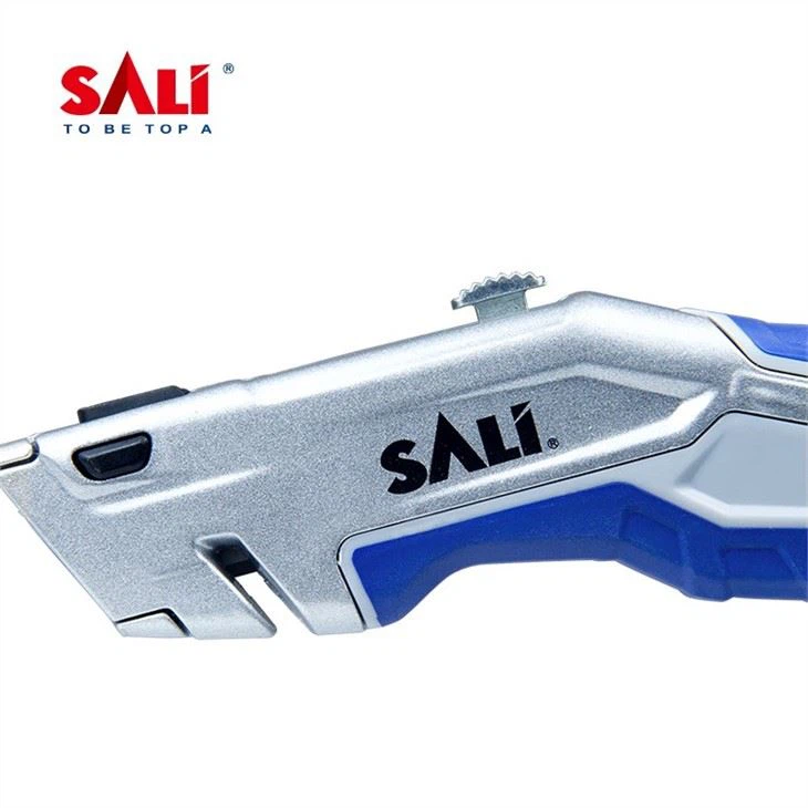 SALI Retractable Aluminum Alloy Utility Knife 1+3 Blade